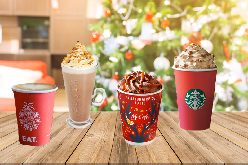 Festive hot drinks loaded with sugar and calories Festive hot drinks loaded with sugar and calories